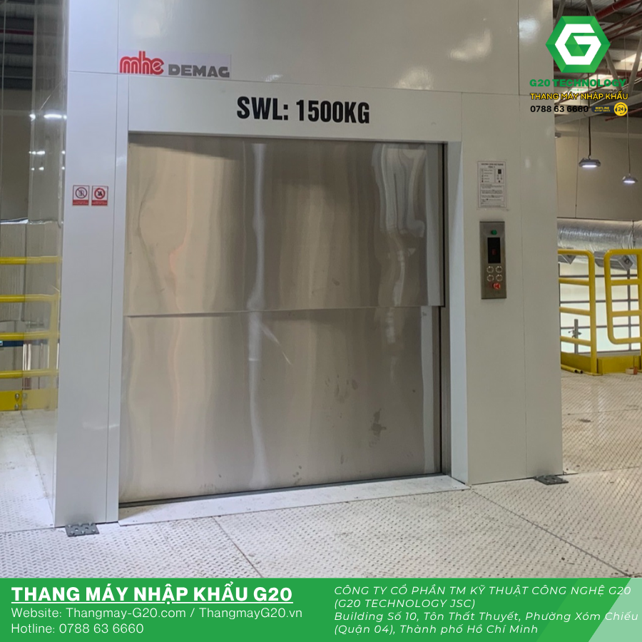 Thang nâng hàng thủy lực cho nhà xưởng – thiết kế vận chuyển hàng hiệu quả.