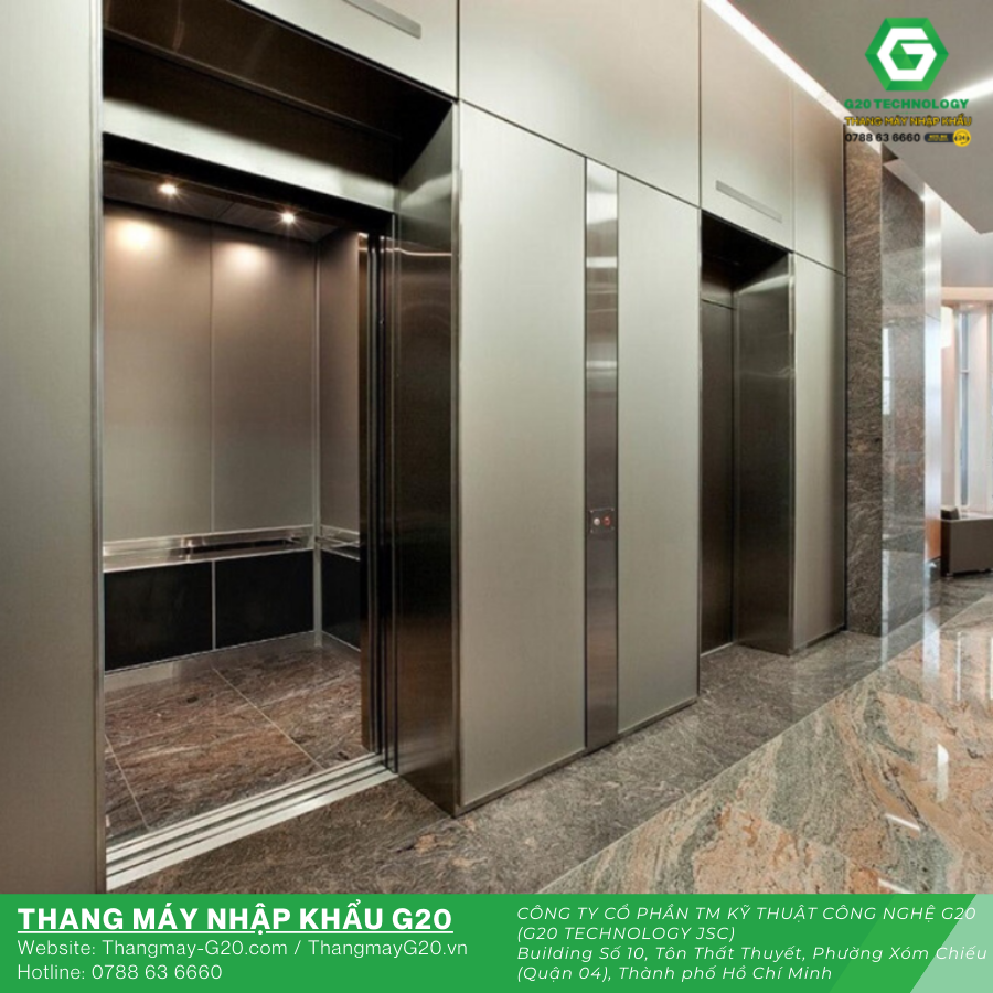 Cabin inox chống trượt cho khu vực thương mại