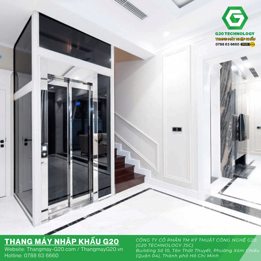 thang may gia dinh khung kinh G20 thiet ke hien dai