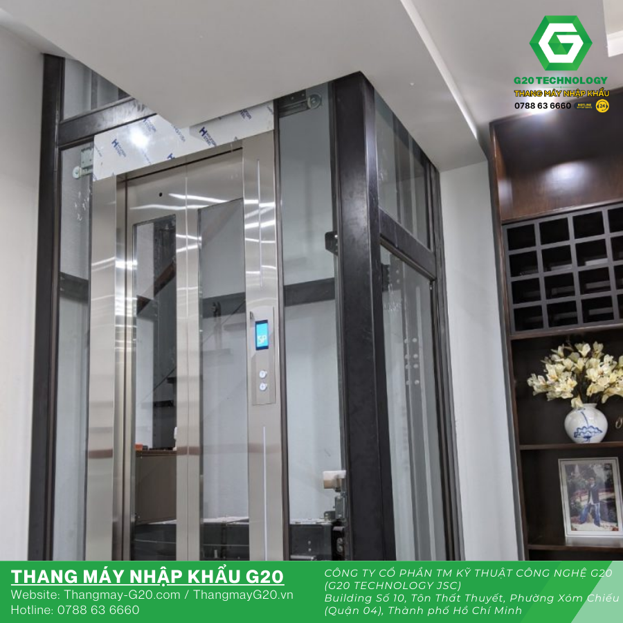 nội thất kính cường lực hiện đại